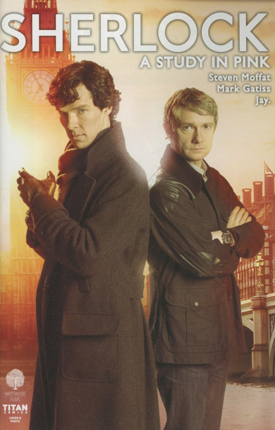 Sherlock A Study In Pink #1 Cover B Variant Photo Cover
