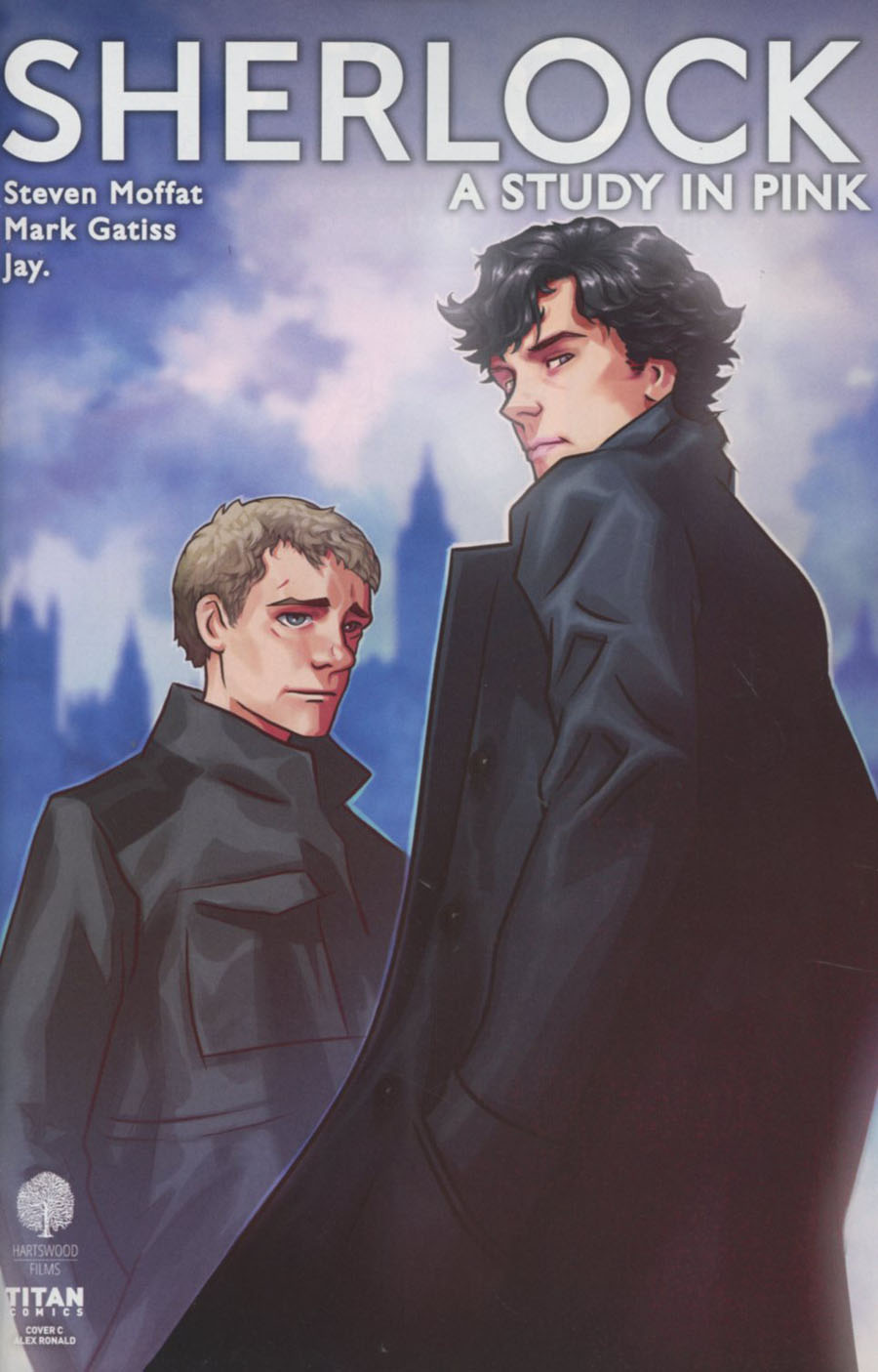 Sherlock A Study In Pink #1 Cover C Variant Alex Ronald Cover