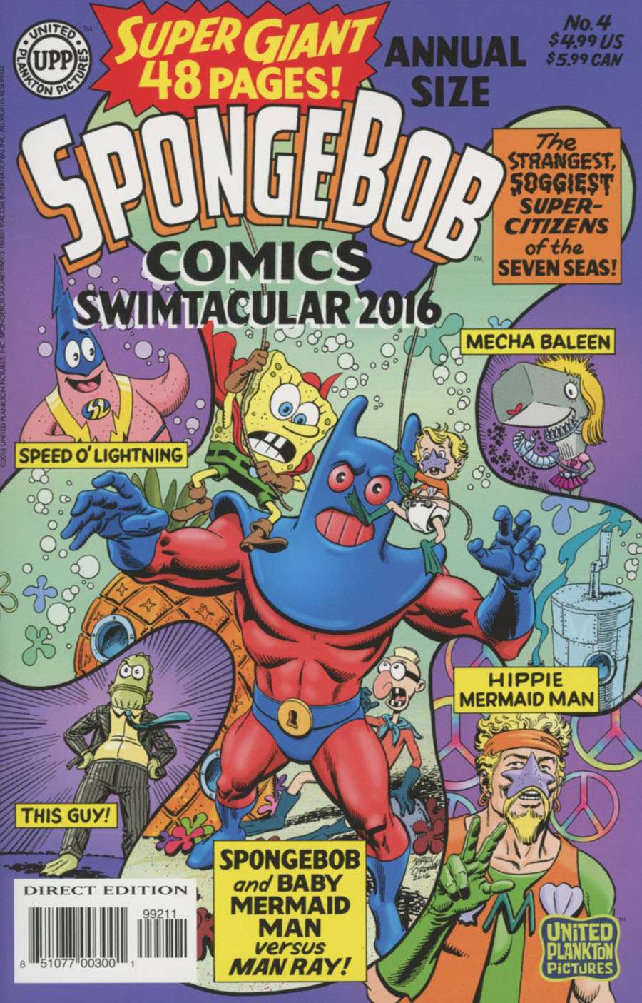 SpongeBob Comics Annual Giant Swimtacular #4