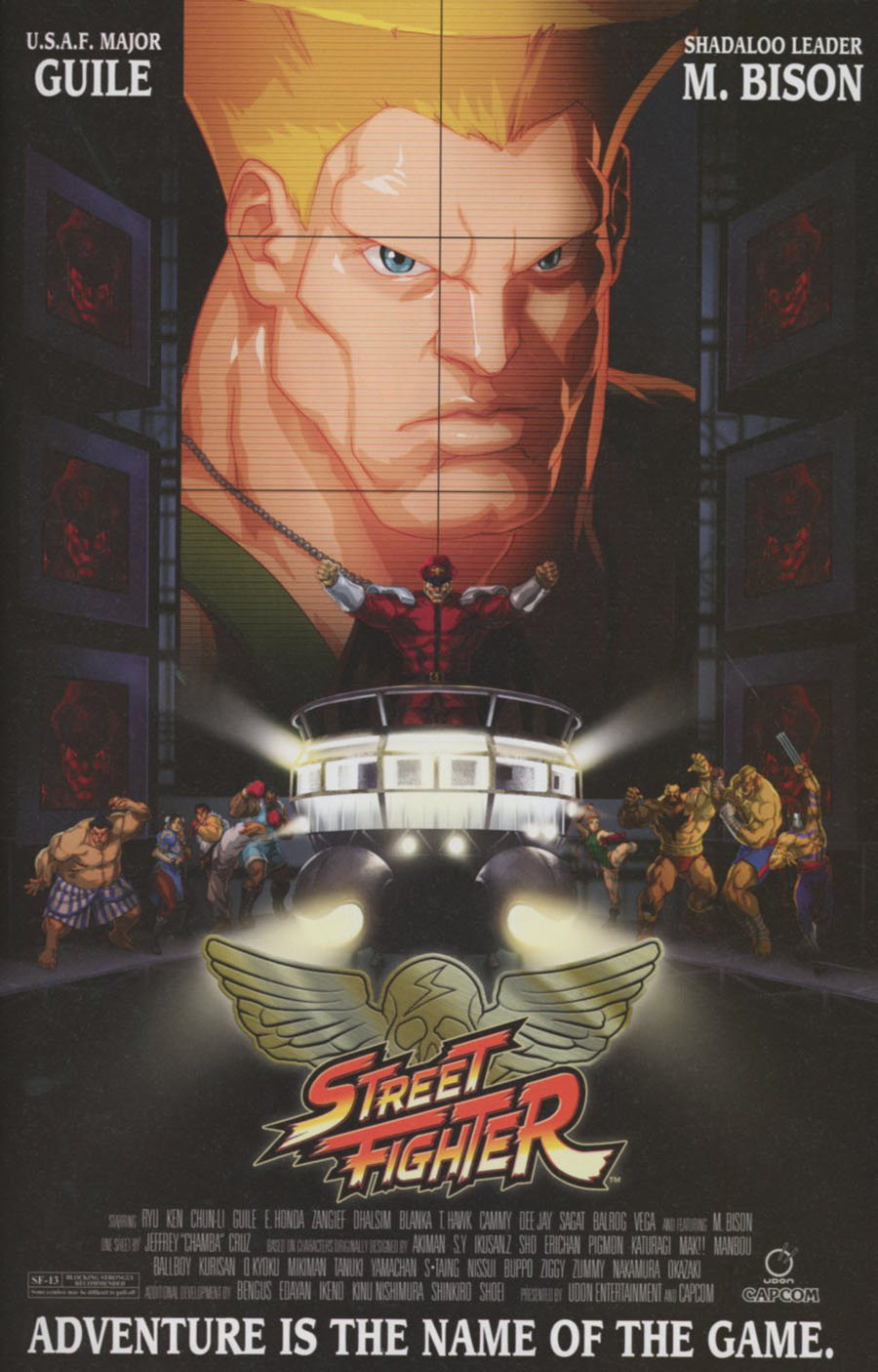 Street Fighter Unlimited #7 Cover C Variant Jeffrey Chamba Cruz Movie Poster Cover