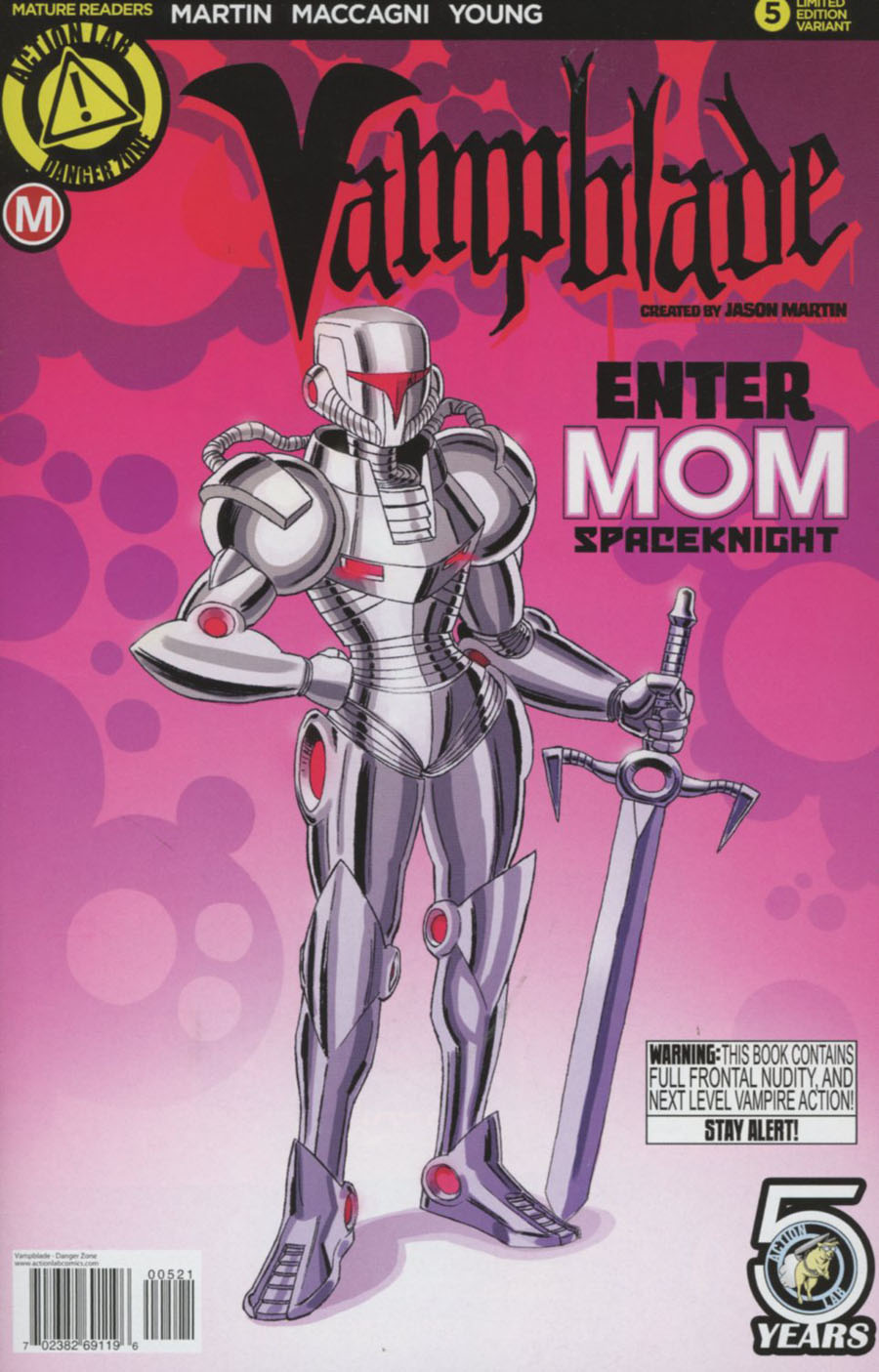 Vampblade #5 Cover B Variant Winston Young MOM Spaceknight Cover