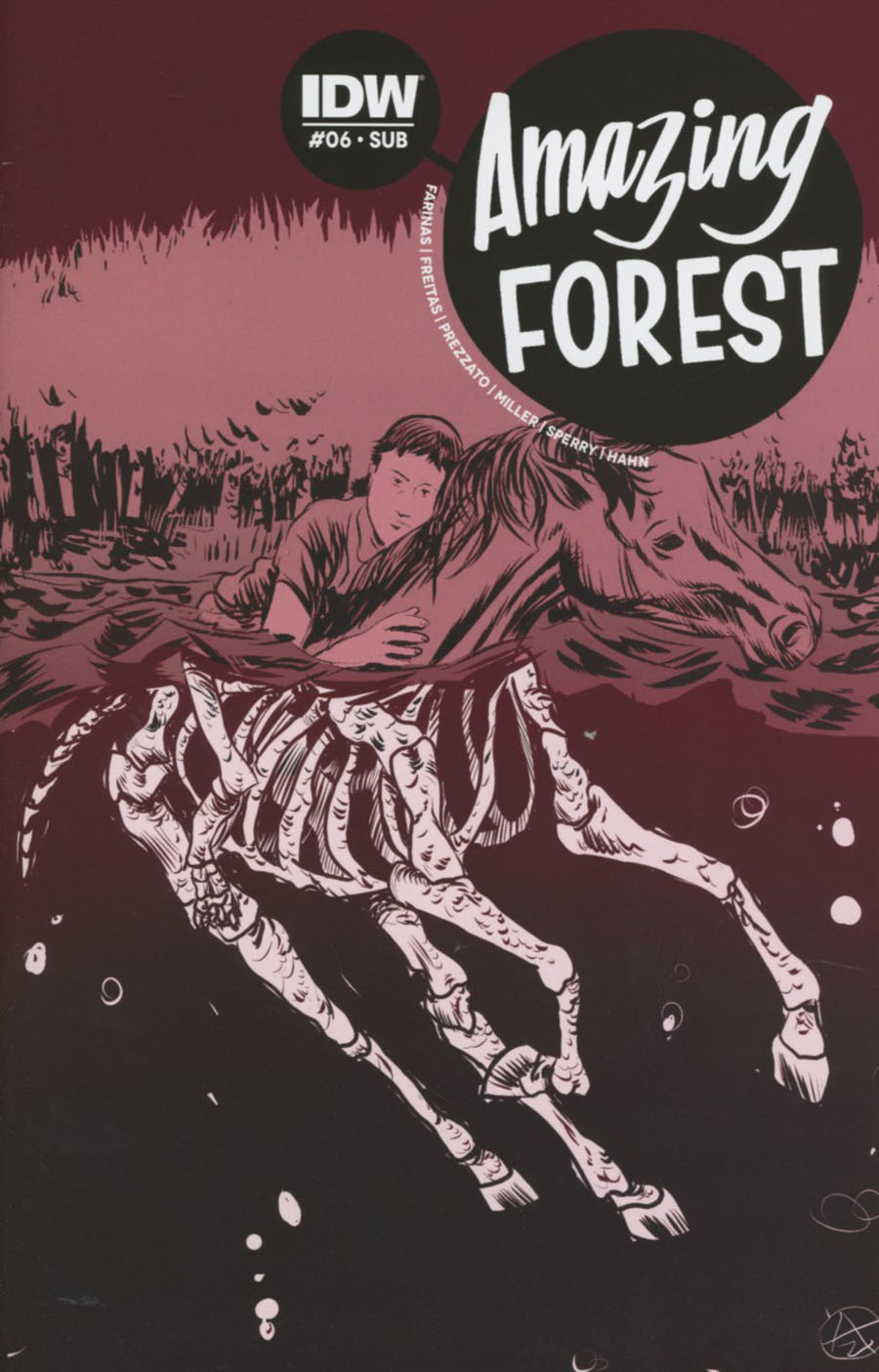 Amazing Forest #6 Cover B Variant Alexis Zirritt Subscription Cover