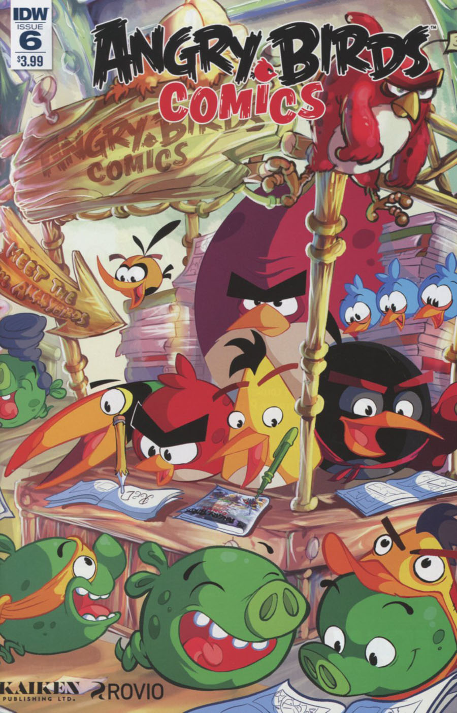 Angry Birds Comics Vol 2 #6 Cover A Regular Ciro Cangiolosi Cover