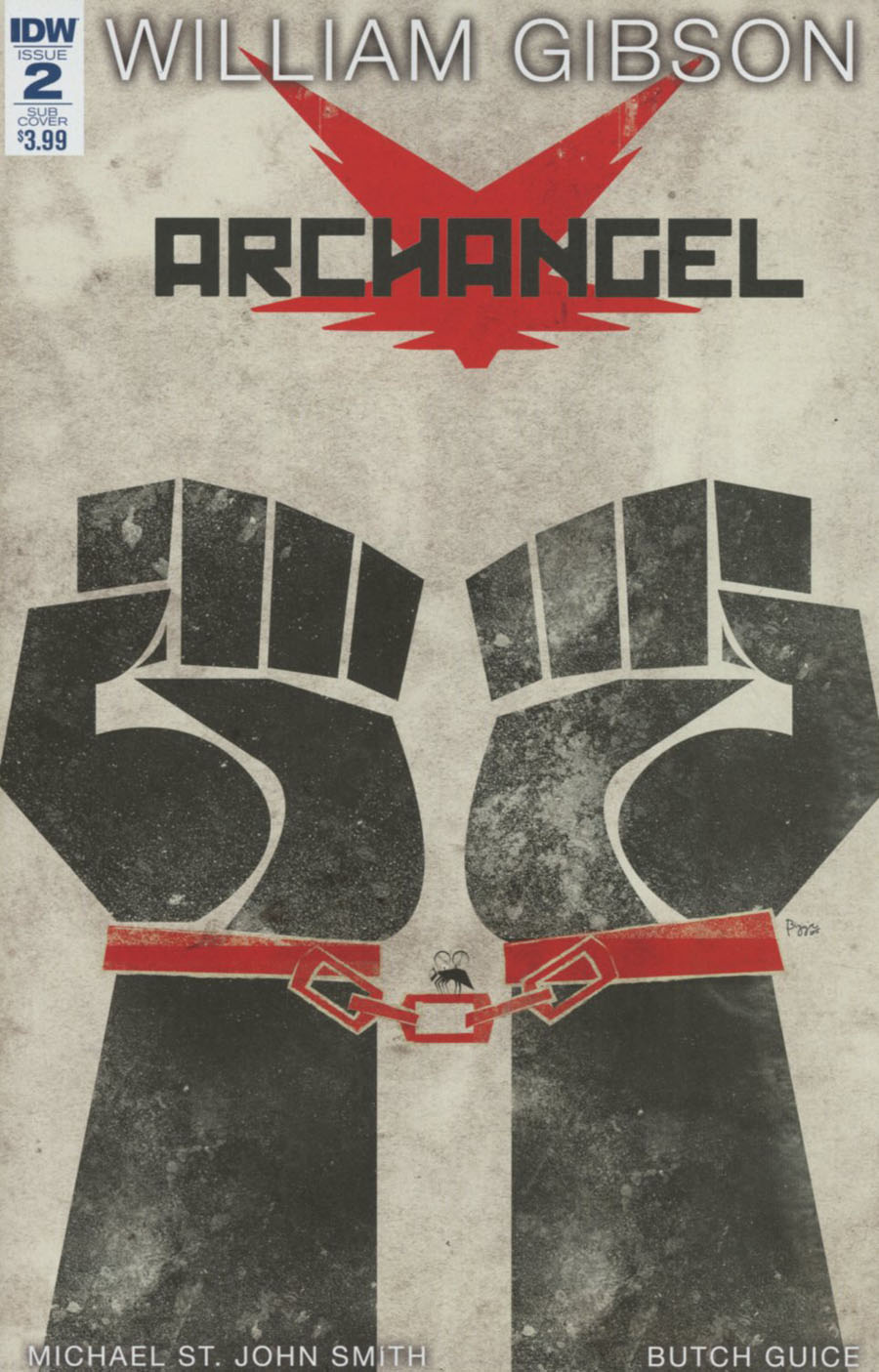 Archangel (IDW) #2 Cover C Variant James Biggie Subscription Cover