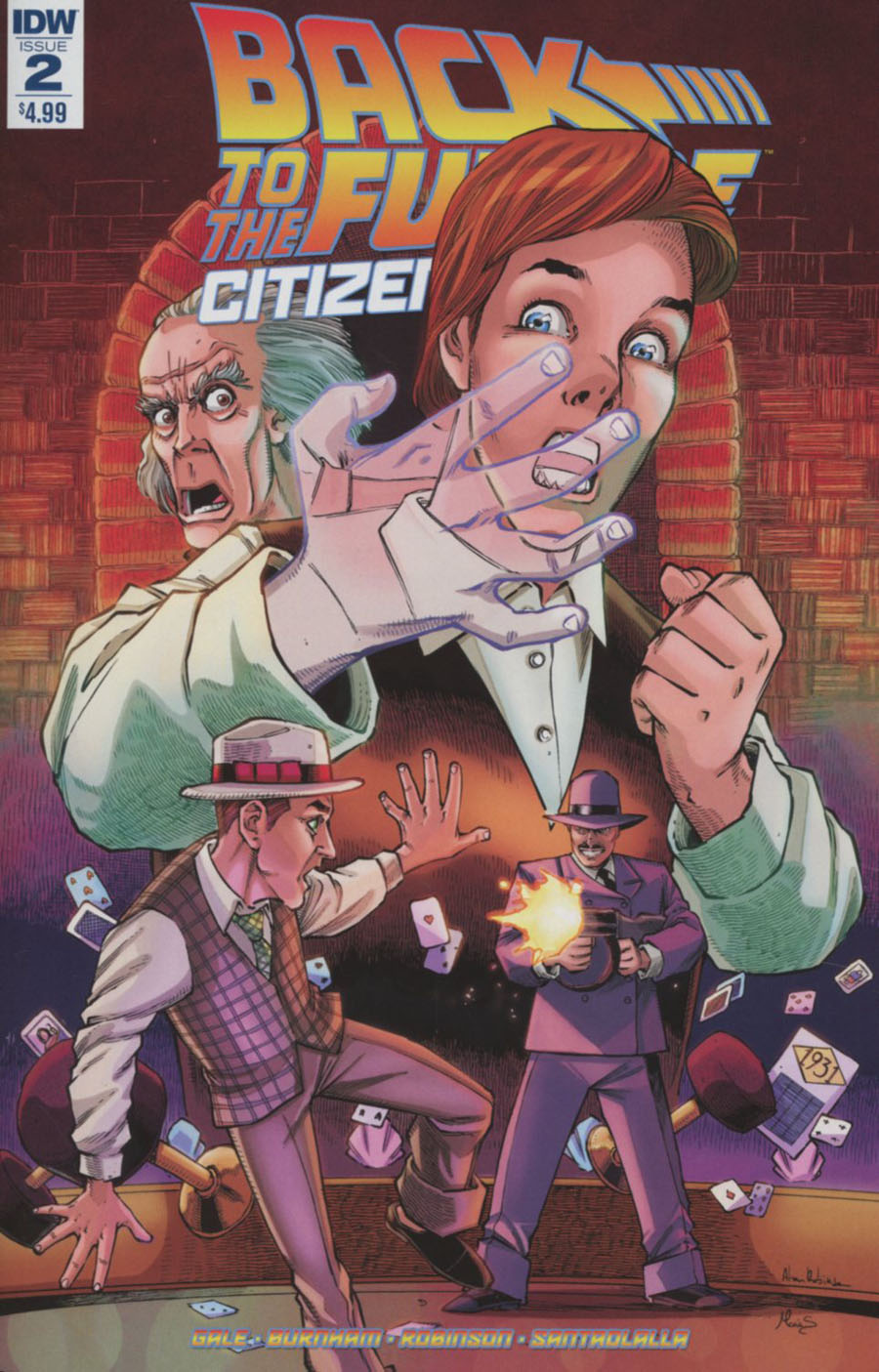 Back To The Future Citizen Brown #2 Cover A Regular Alan Robinson Cover