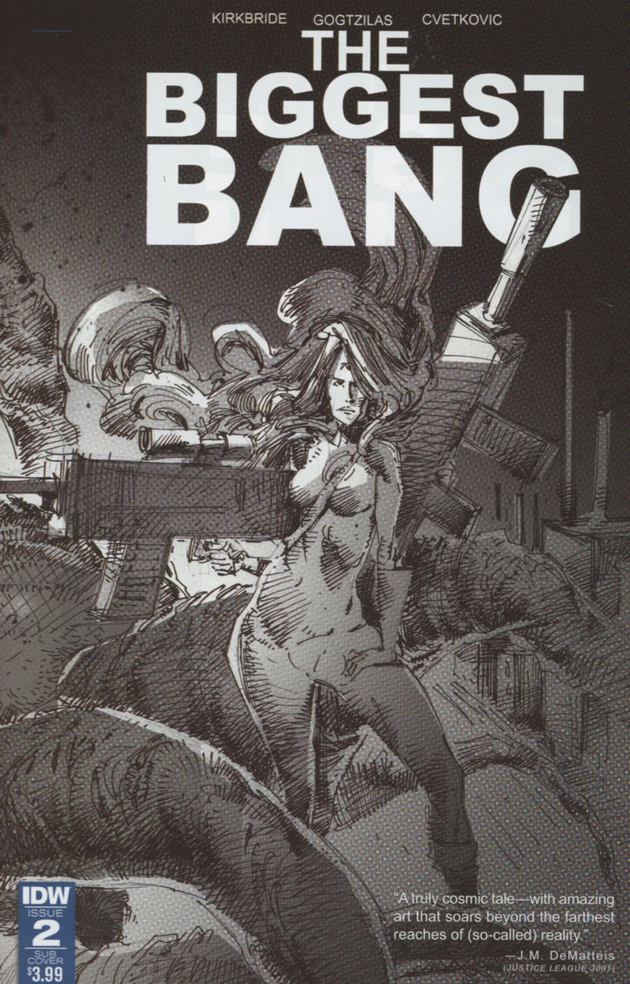 Biggest Bang #2 Cover B Variant Vassilis Gogtzilas Subscription Cover