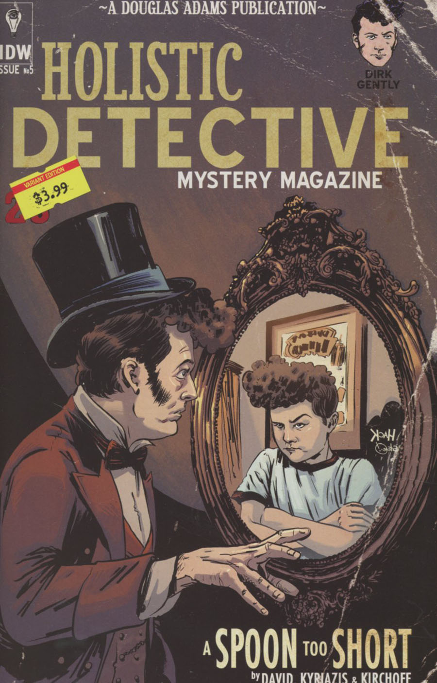 Dirk Gentlys Holistic Detective Agency A Spoon Too Short #5 Cover B Variant Robert Hack Subscription Cover