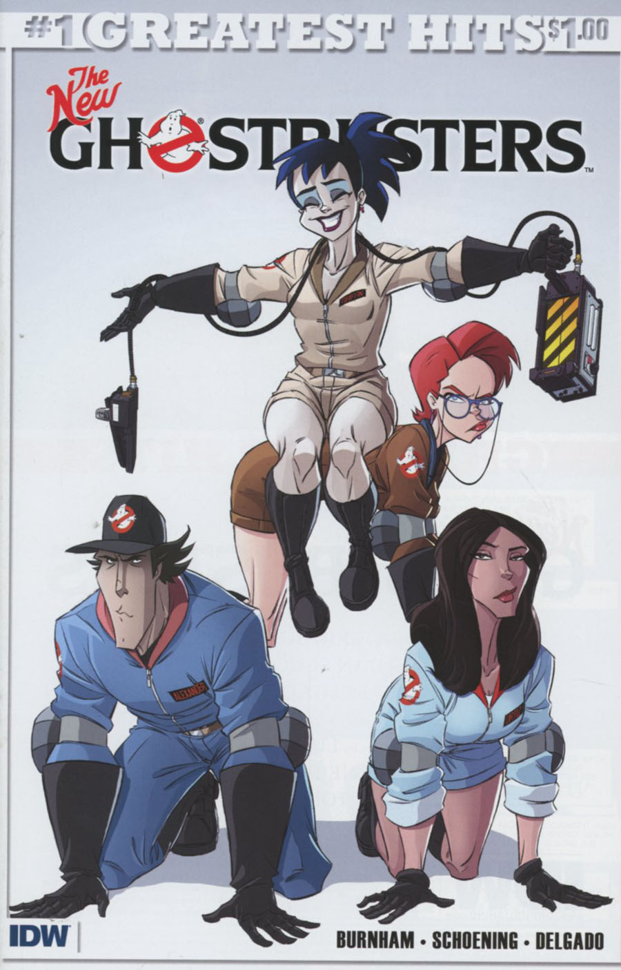 New Ghostbusters #1 Cover H IDWs Greatest Hits