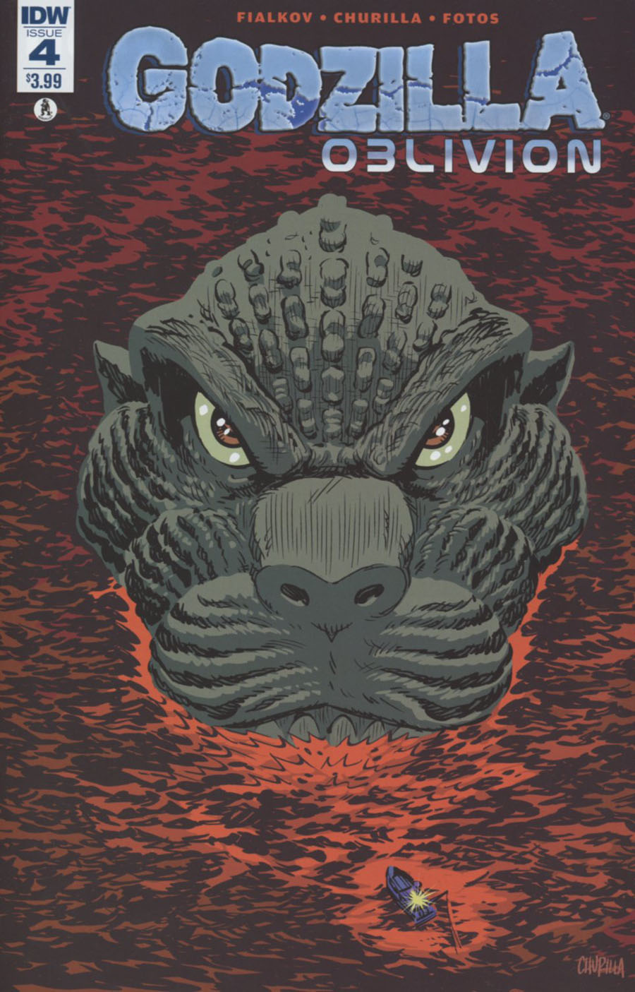 Godzilla Oblivion #4 Cover A Regular Brian Churilla Cover