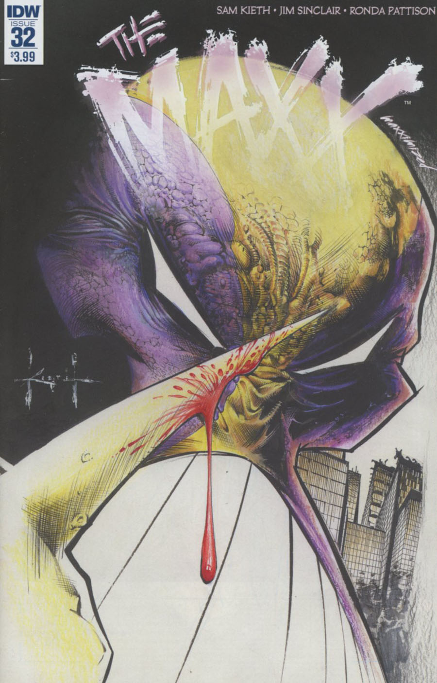 Maxx Maxximized #32 Cover A Regular Sam Kieth Cover