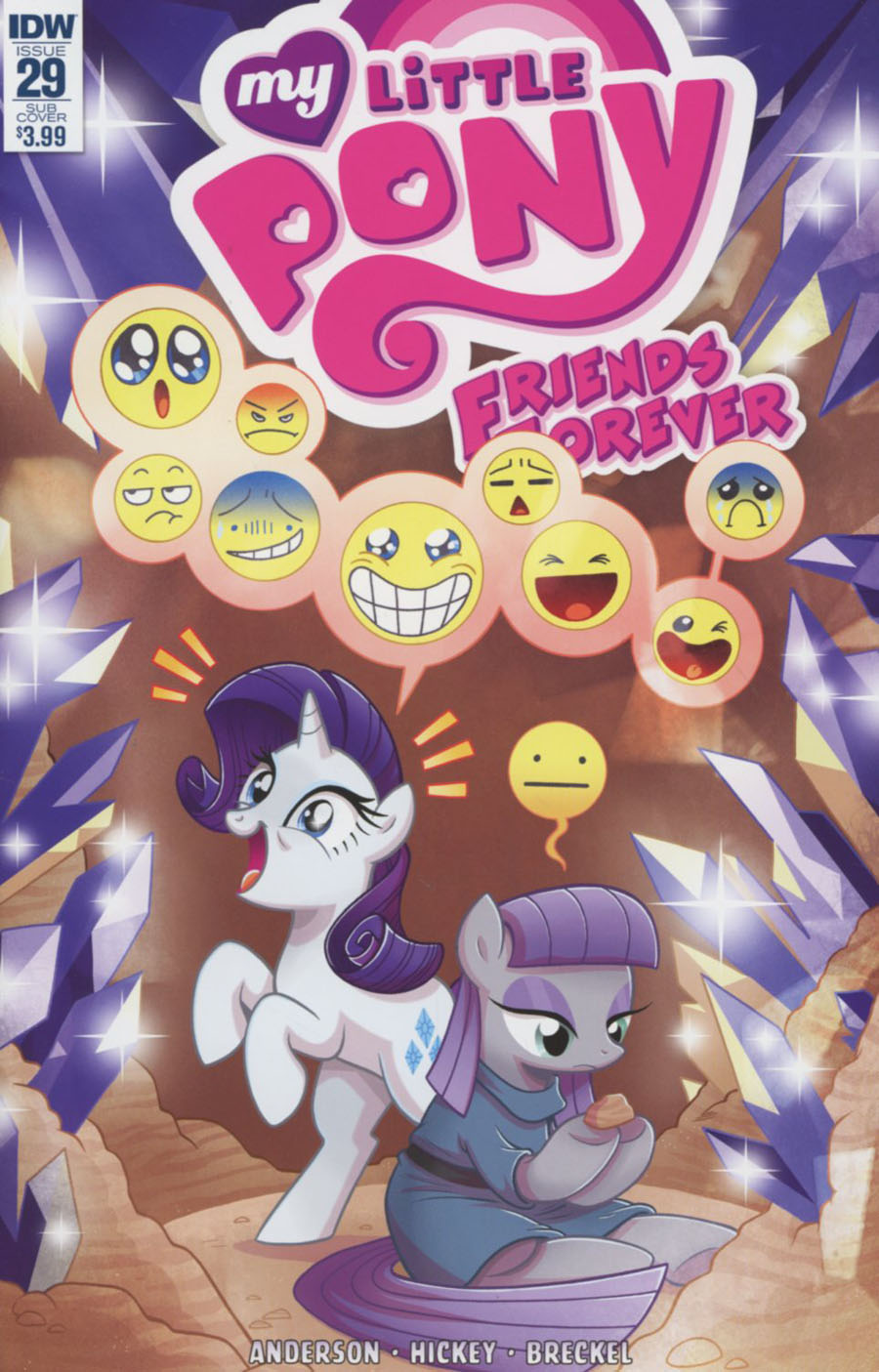 My Little Pony Friends Forever #29 Cover B Variant Brenda Hickey Subscription Cover