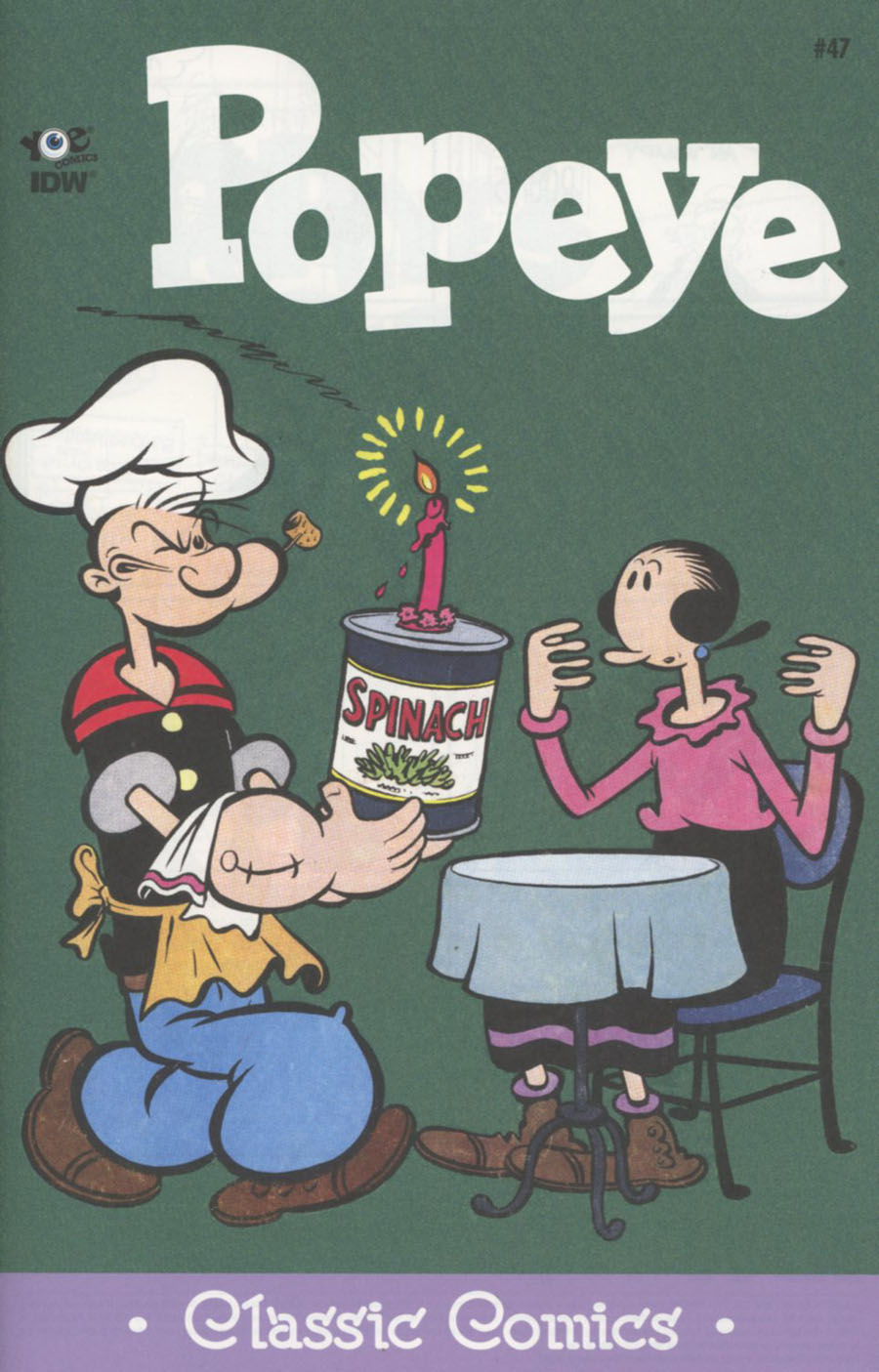 Classic Popeye #47 Cover A Regular Bud Sagendorf Cover