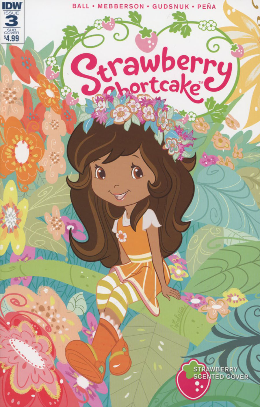 Strawberry Shortcake Vol 3 #3 Cover C Variant Nicoletta Baldari Scented Cover