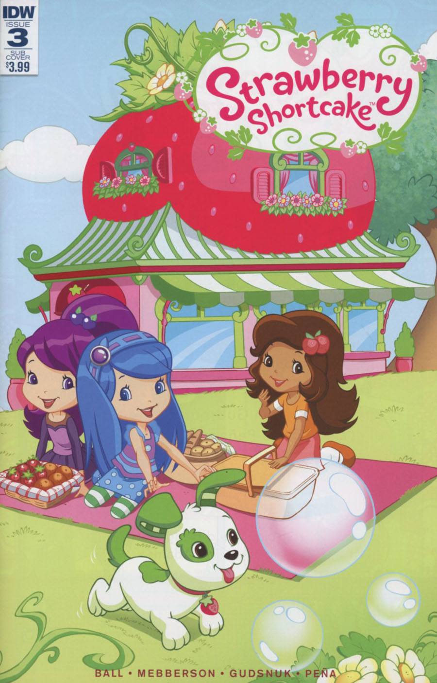 Strawberry Shortcake Vol 3 #3 Cover B Variant Tina Francisco Subscription Cover