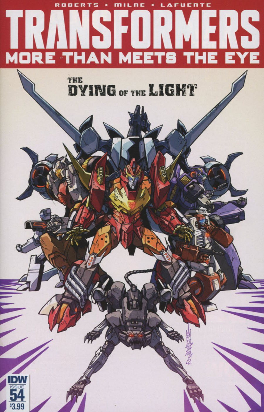 Transformers More Than Meets The Eye #54 Cover A Regular Alex Milne Cover