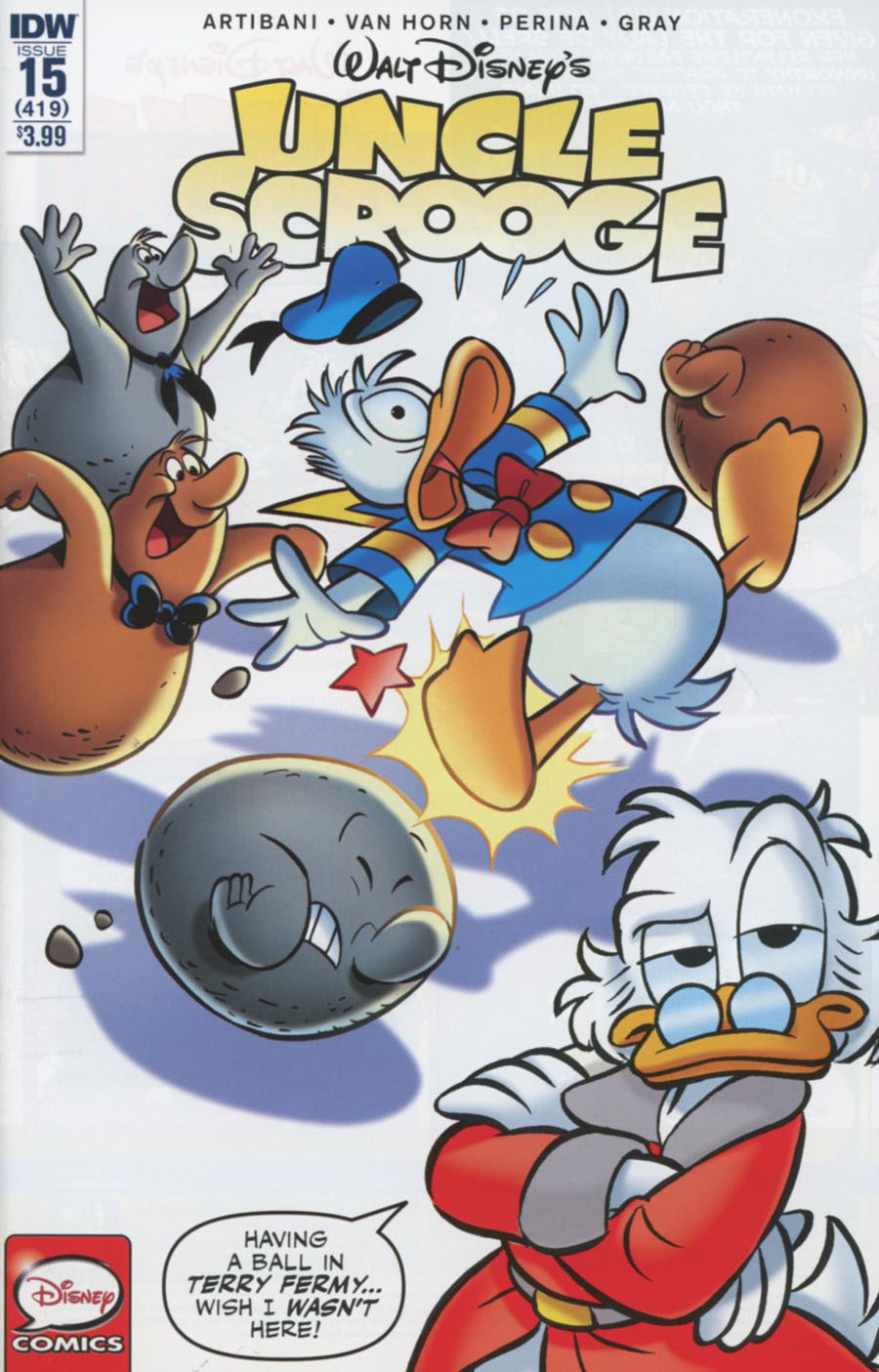 Uncle Scrooge Vol 2 #15 Cover A Regular Alessandro Perina Cover