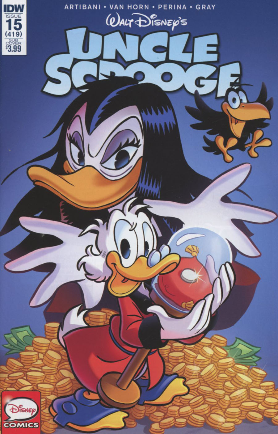 Uncle Scrooge Vol 2 #15 Cover B Variant Andrea Freccero Subscription Cover