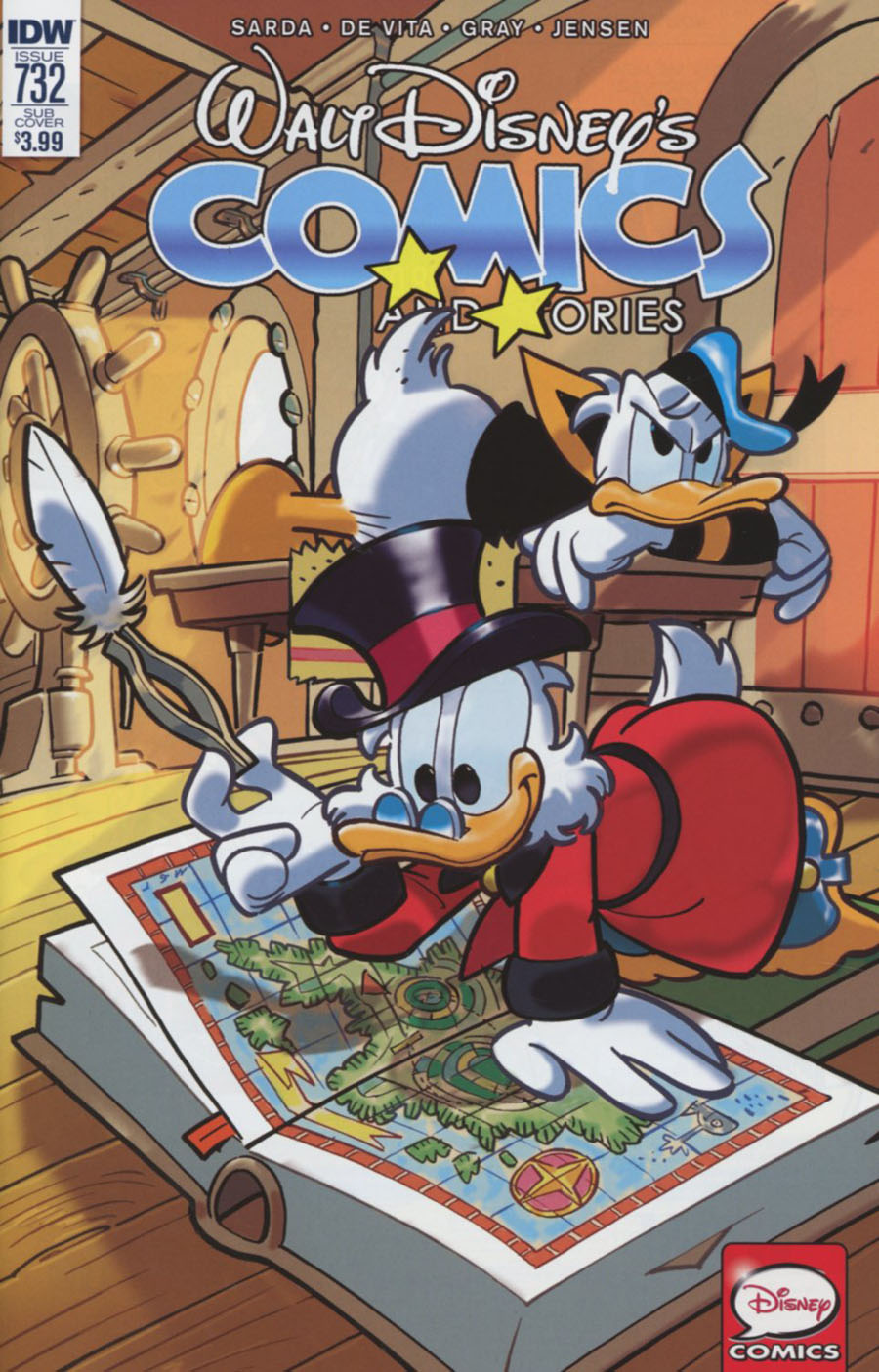 Walt Disneys Comics & Stories #732 Cover B Variant Corrado Mastantuono Subscription Cover