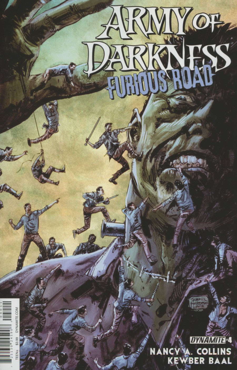 Army Of Darkness Furious Road #4 Cover A Regular Gabriel Hardman Cover