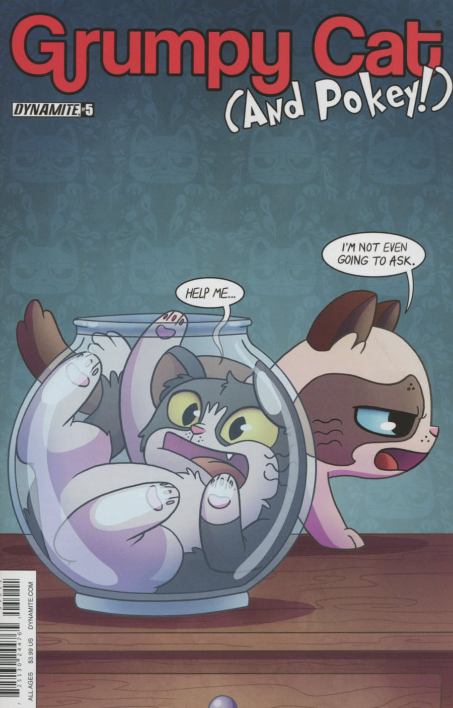 Grumpy Cat & Pokey #5 Cover A Regular Agnes Garbowska Cover