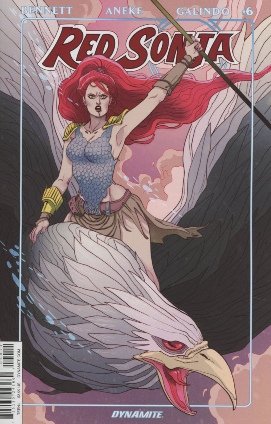 Red Sonja Vol 6 #6 Cover A Regular Marguerite Sauvage Cover