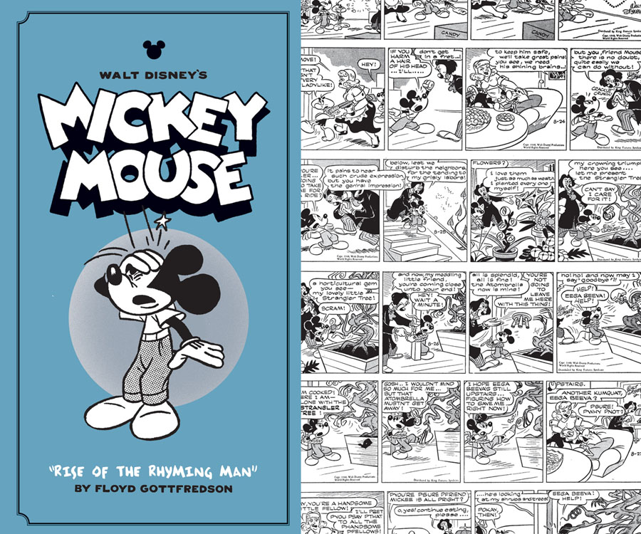 Walt Disneys Mickey Mouse Vol 9 Rise Of The Rhyming Man HC
