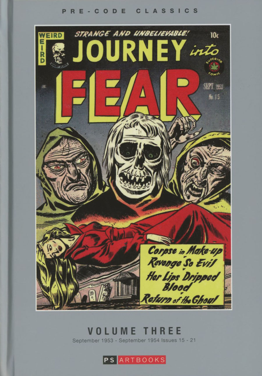 Pre-Code Classics Journey Into Fear Vol 3 HC