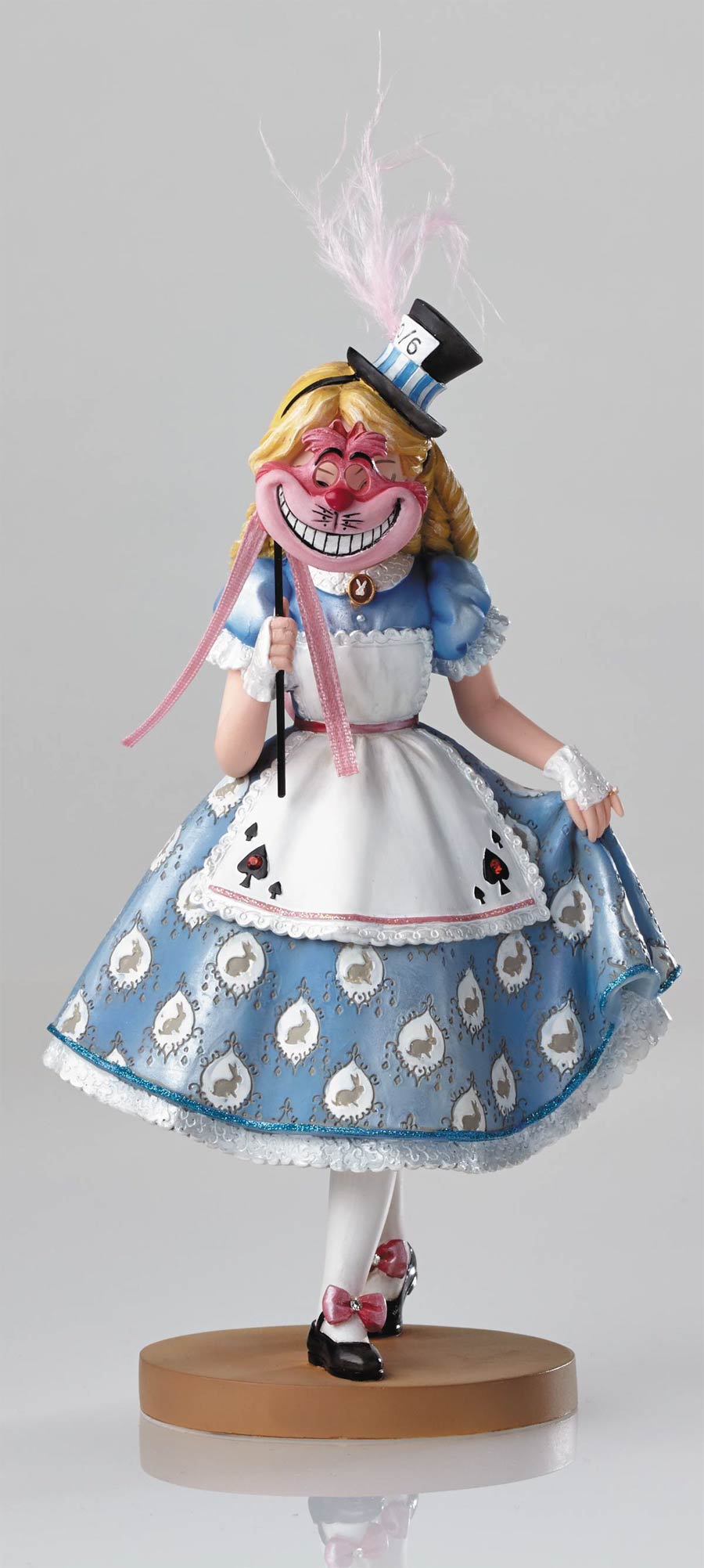 Disney Traditions Alice In Wonderland Alice Masquerade Figurine