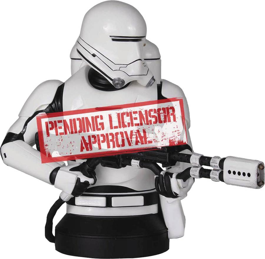 Star Wars Episode VII The Force Awakens First Order Flametrooper Mini Bust