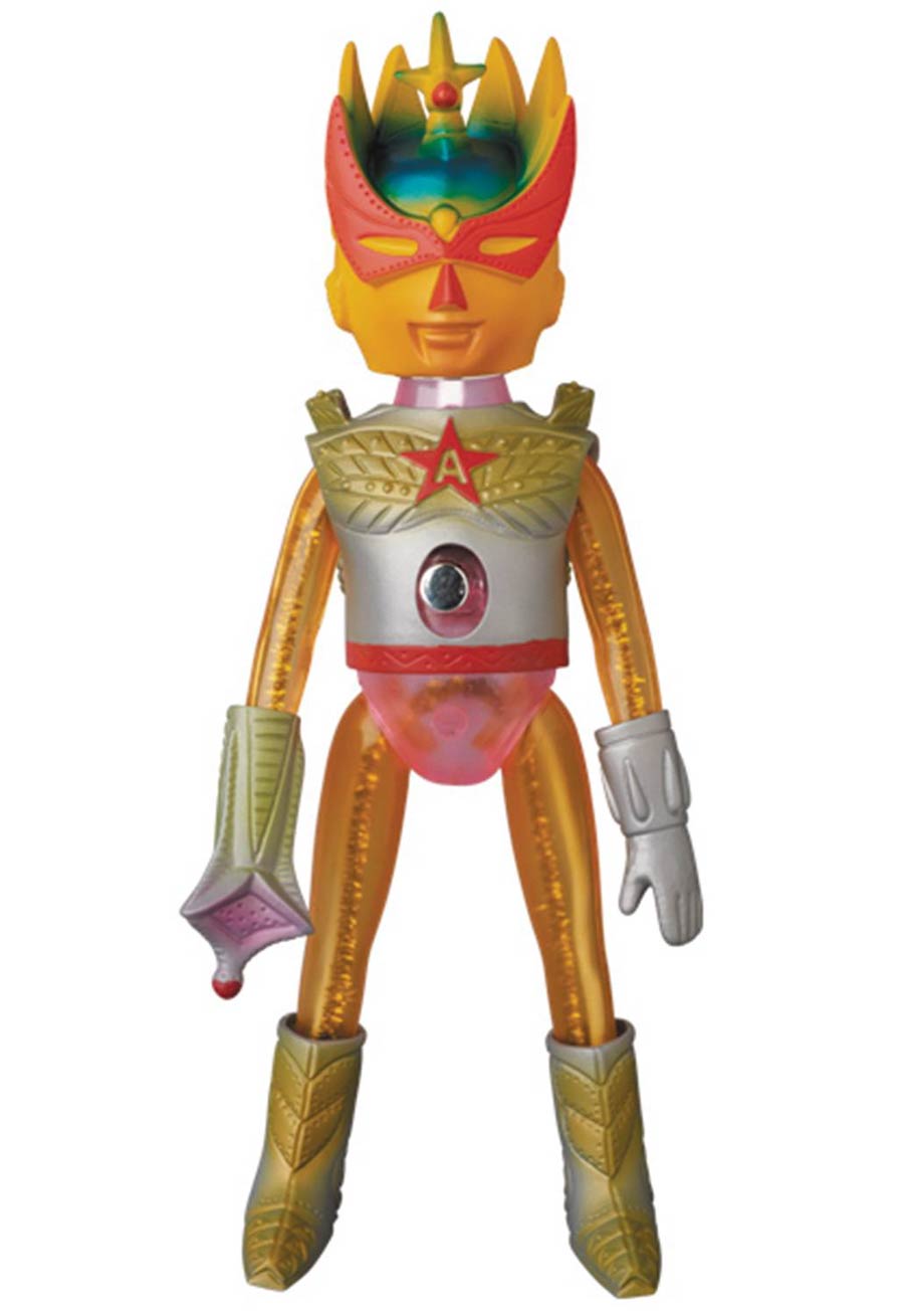 Ultra Action Boy Astro-Mu 5 Goldbeena Sofubi