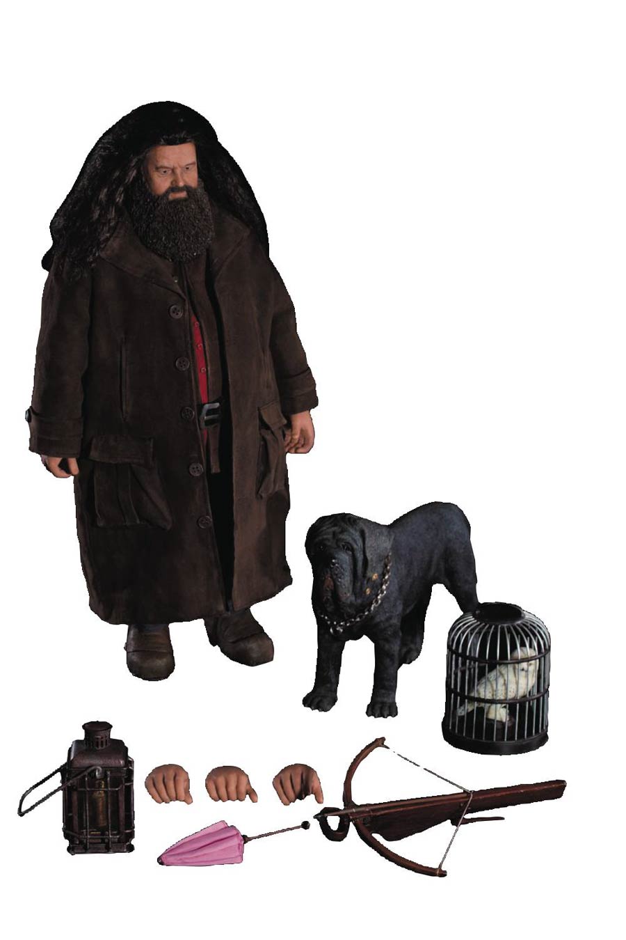 Harry Potter And The Sorcerers Stone Rubeus Hagrid 1/6 Scale Action Figure Deluxe Edition