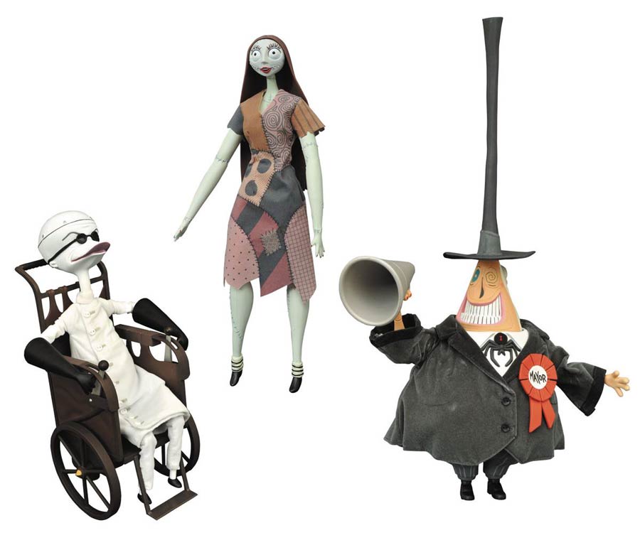 Nightmare Before Christmas Deluxe Cloth Doll - Dr Finkelstein