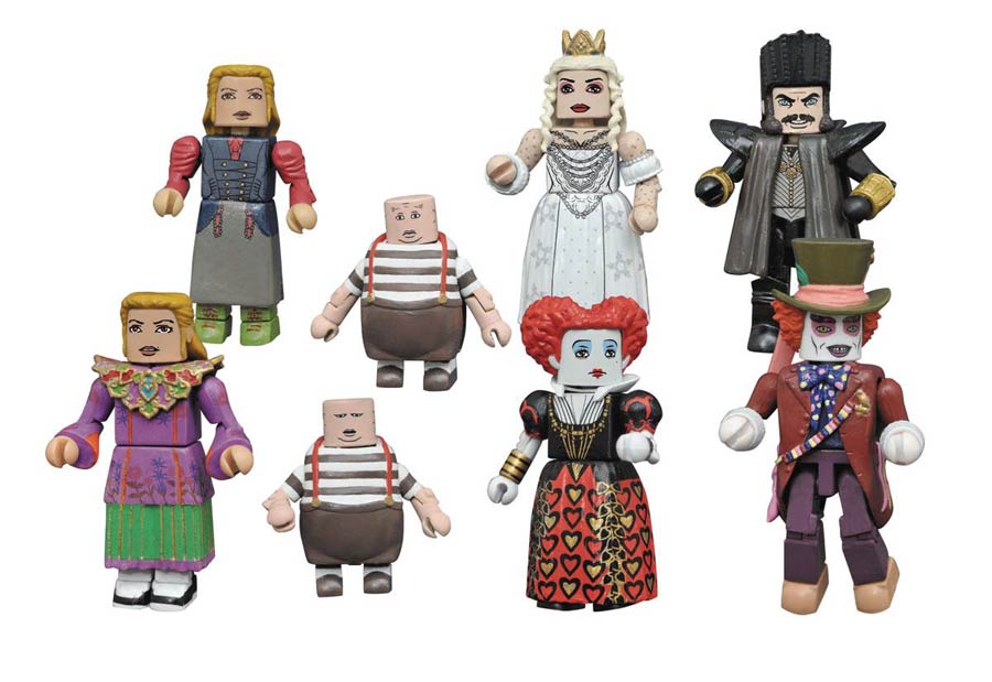 Alice Through The Looking Glass Movie Minimates Series 1 Assortment Case