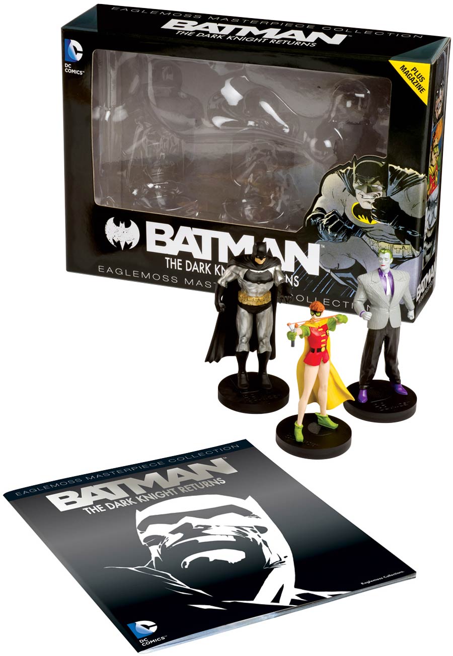 DC Masterpiece Figurine Collection Magazine #4 Dark Knight Returns