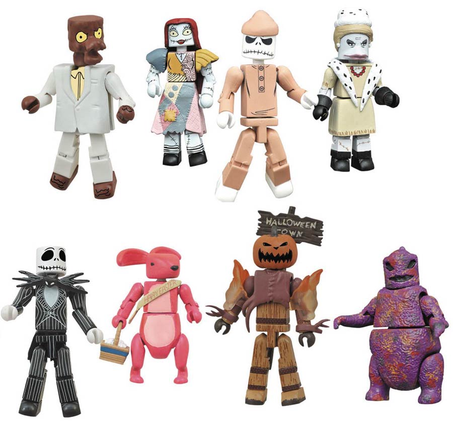 Nightmare Before Christmas Minimates Series 3 Counter Display