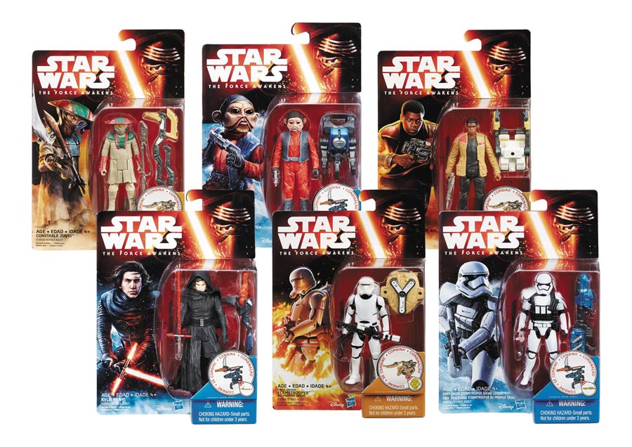 Star Wars Episode VII The Force Awakens Snow Desert Action Figure Assortment Case 201603