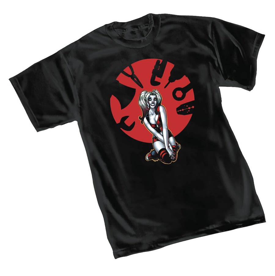 Harley Quinn Tool T-Shirt Large
