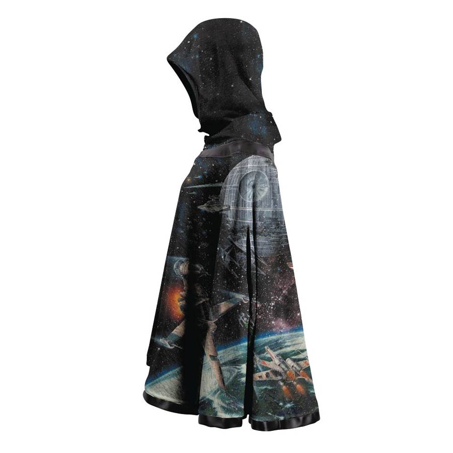 Star Wars Galaxy Reversible Hooded Cape X-Large