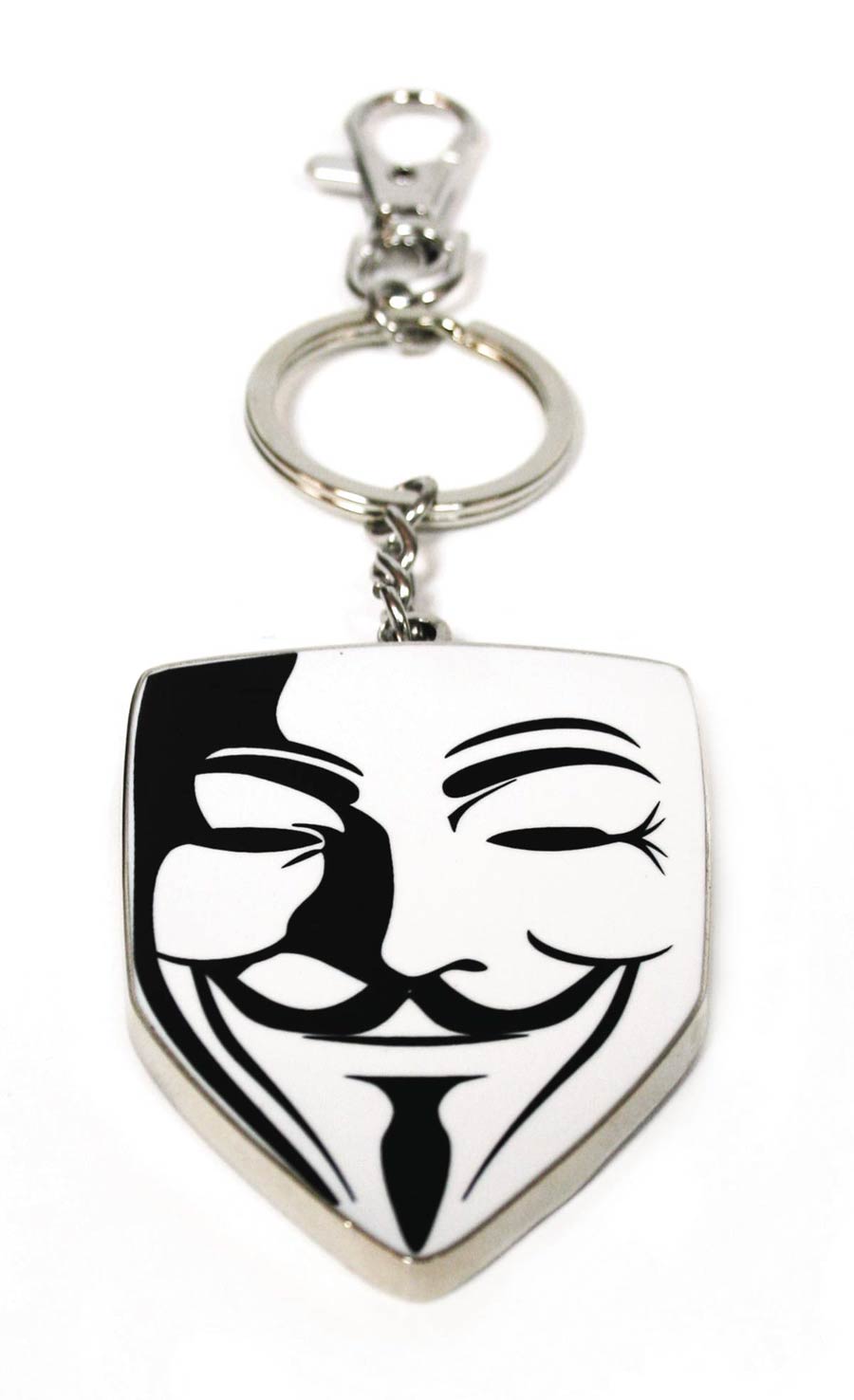 V For Vendetta Snap Keychain - Mask