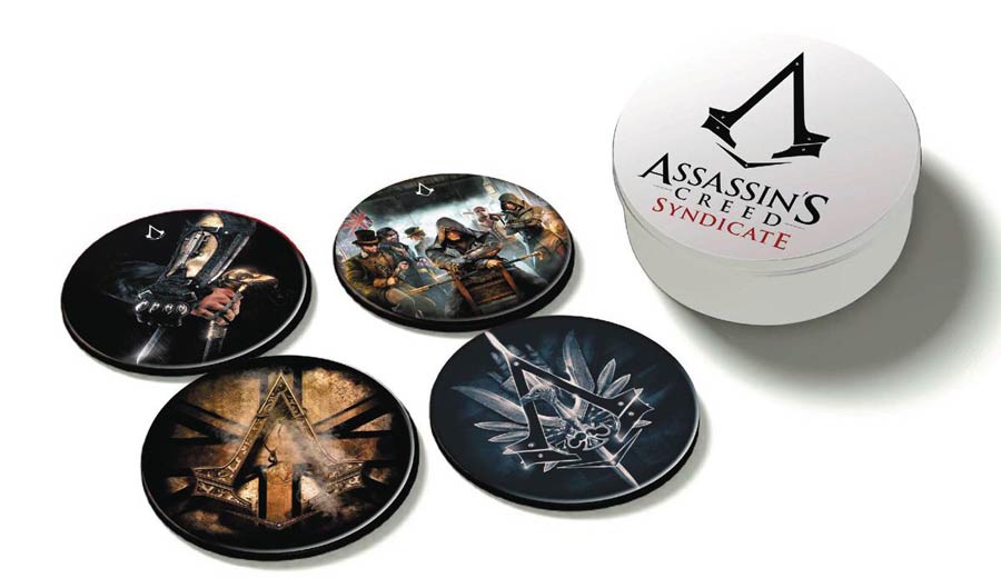 Assassins Creed Coaster 4-Piece Set
