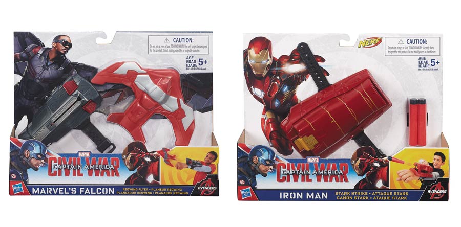 Captain America Civil War Mission Gear Assortment Case 201601