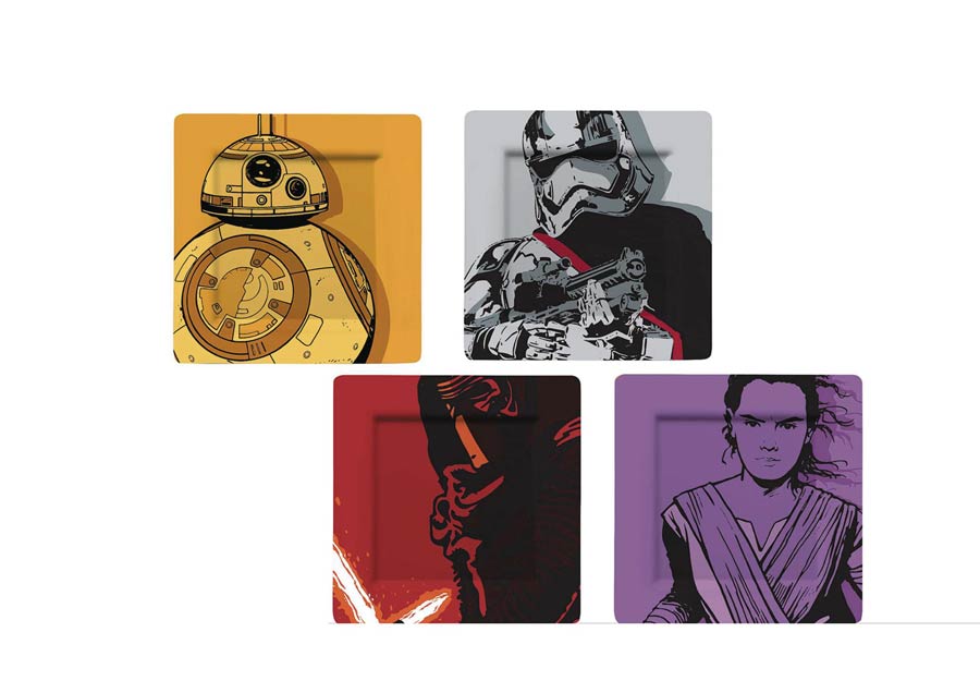 Star Wars Episode VII The Force Awakens Plate Set - Comic