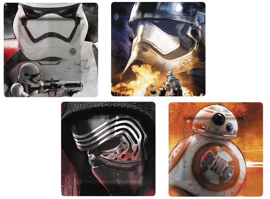 Star Wars Episode VII The Force Awakens Plate Set - Photograph