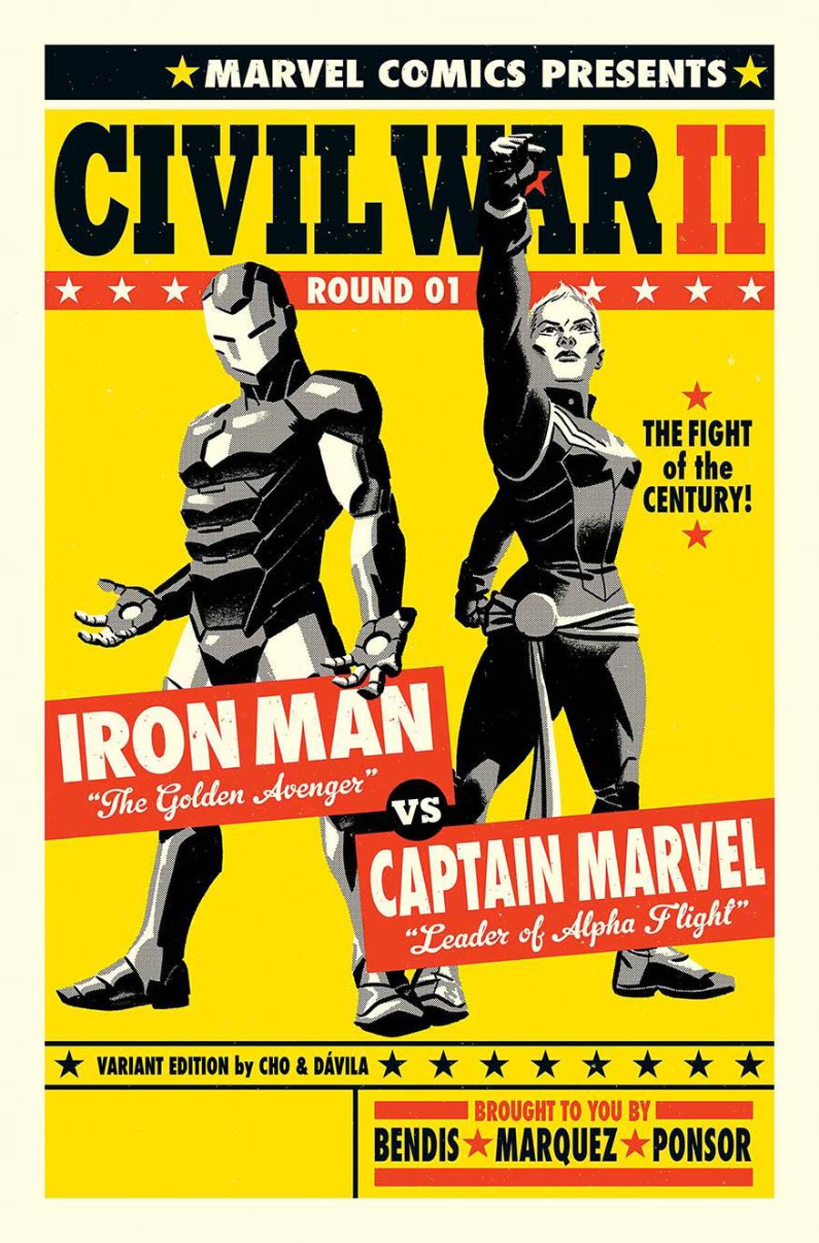 Civil War II #1 By Michael Cho Poster