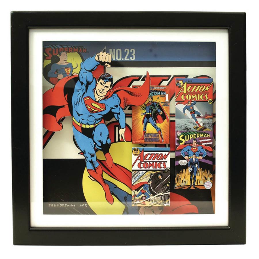 DC Heroes Shadow Box - Superman