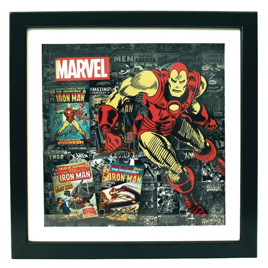 Marvel Heroes Shadow Box - Iron Man