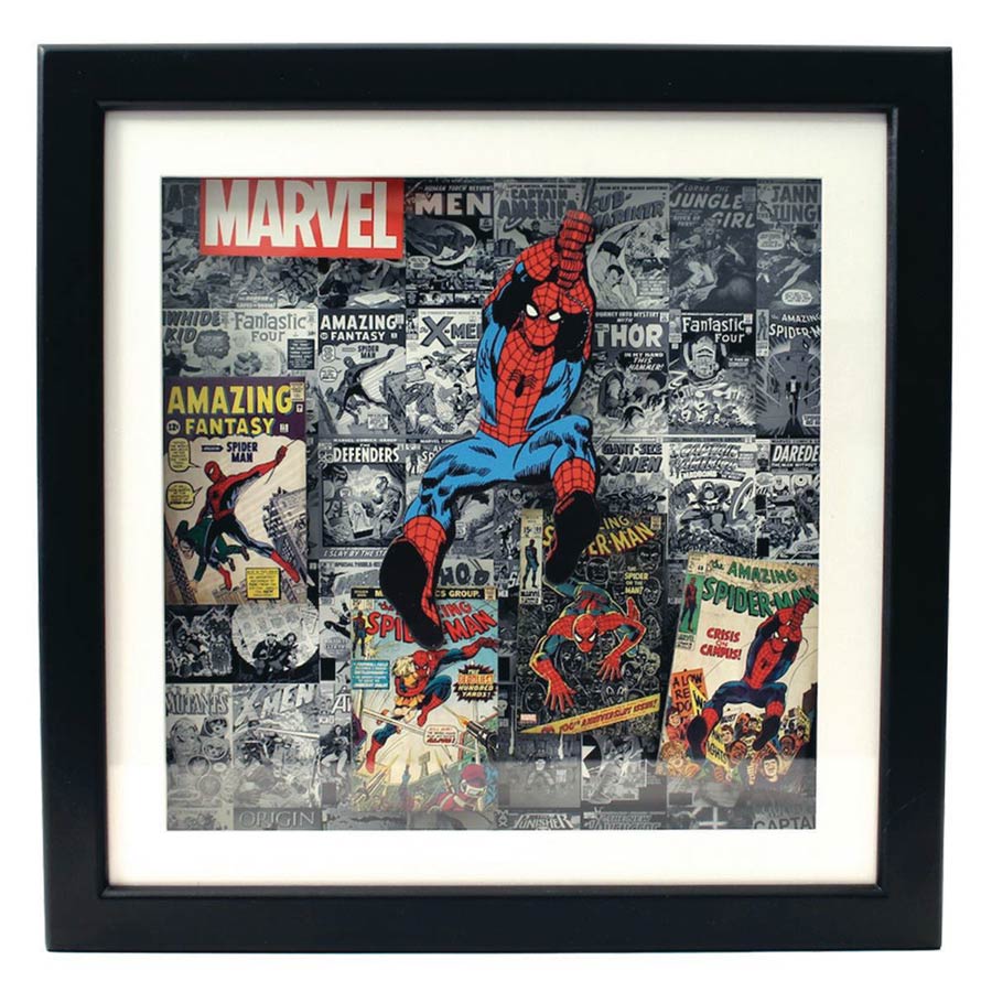 Marvel Heroes Shadow Box - Spider-Man