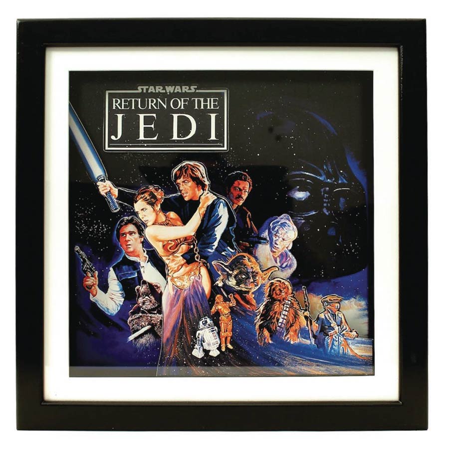 Star Wars Shadow Box - Jedi Poster