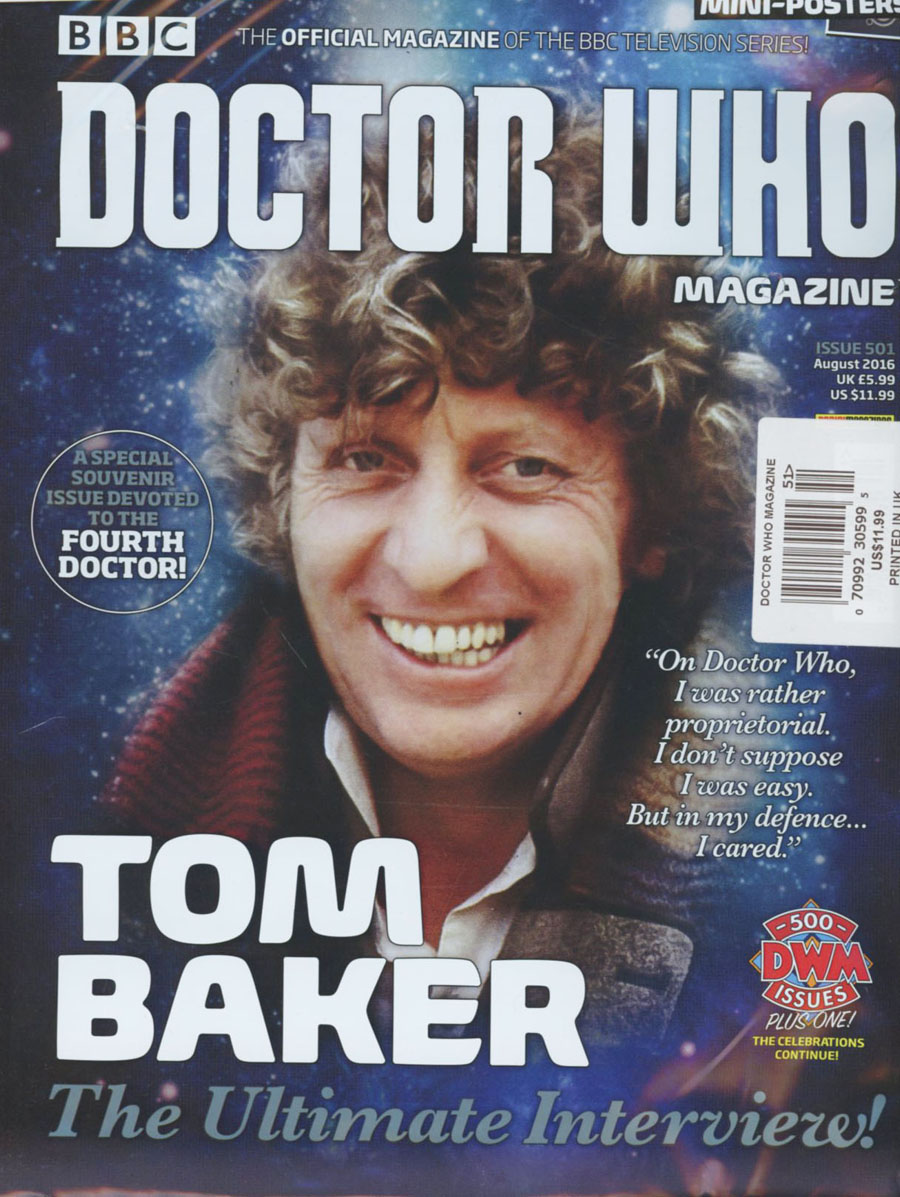 Doctor Who Magazine #501 August 2016