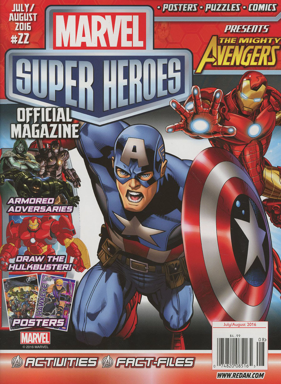 Marvel Super-Heroes Magazine #22 July / August 2016